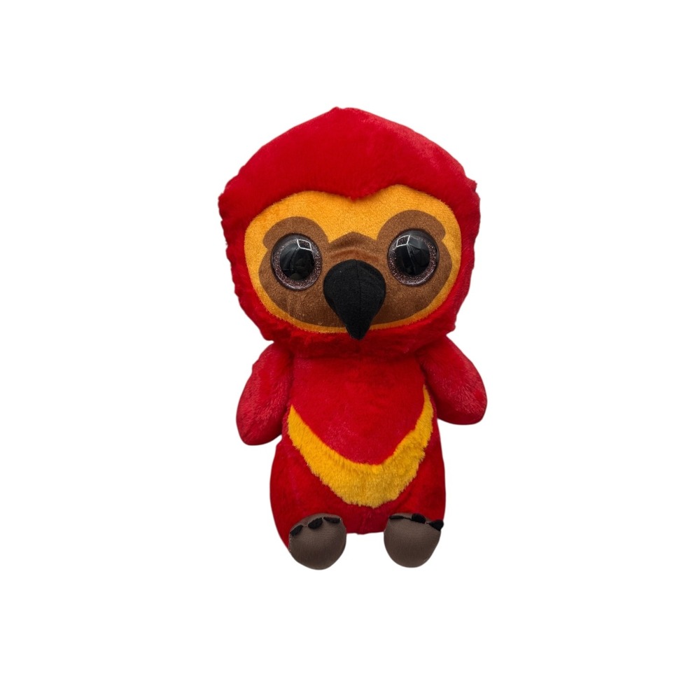Harry Potter Fawkes Phoenix Plush 12 Inch Red Yellow Stuffed Toy Wizarding World